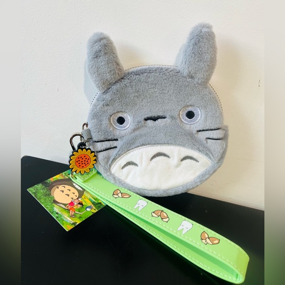 Studio Ghibli My Neighbor Totoro Figural Totoro Plush Coin Purse - Picture 2 of 6